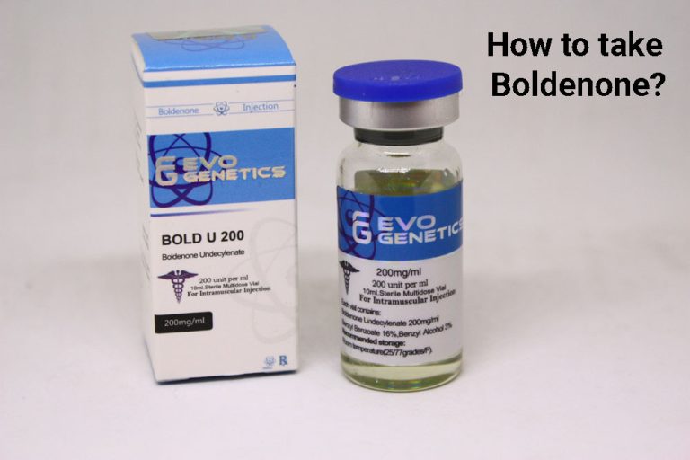 How to take Boldenone?